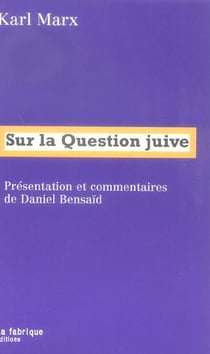Sur la question juive