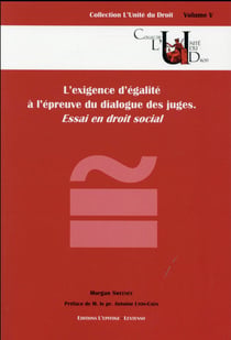 L'EXIGENCE D'ÉGALITÉ À L'ÉPREUVE DU DIALOGUE DES JUGES. ESSAI EN DROIT SOCIAL