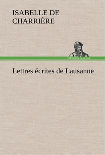 Lettres ecrites de lausanne