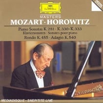 Sonates pour piano k281, k330, k333 - rondo k485 - adagio k540