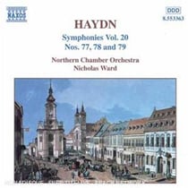 Symphonies N 77, 78, 79 Vol 20