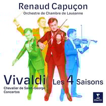 Vivaldi: The Four Seasons-Les 4 Saisons- Chevalier de Saint-George: Concertos pour Violon Op.5 & Op.