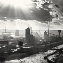 Blackened cities