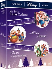Les Les Trois petits cochons + Le Lièvre et la Tortue + La Mare aux grenouilles - Les Intemporels - Coffret 4 DVD