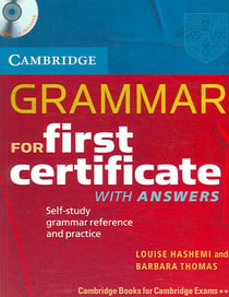 Cambridge grammar for first certificate book with answers with cd