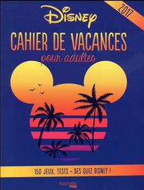 Cahier de vacances disney
