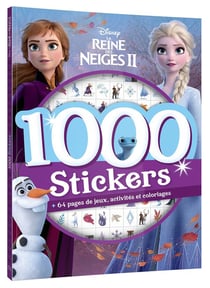 1000 stickers - la reine des neiges 2