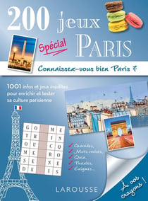 200 jeux spécial Paris - cahier de vacances