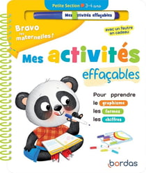 Bravo les maternelles ! : mes activités effaçables - PS (édition 2021)