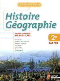 Histoire-géographie - 2nde bac pro - livre de l'élève (édition 2009)