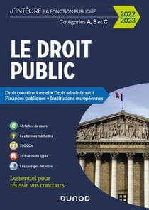 Le droit public - catégories A, B et C (édition 2022/2023)