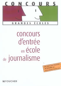 Concours d'entree en ecole de journalisme