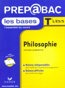 Philosophie t.1 - terminale - bases