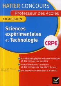 Crpe - sciences expérimentales et technologie