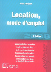 Location mode d'emploi (3e édition)