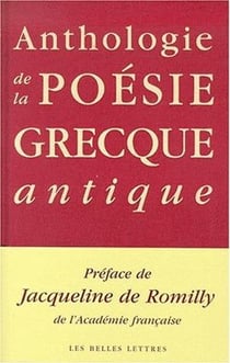 Anthologie de la poésie grecque antique