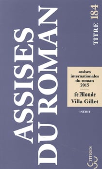 Les Assises Internationales Du Roman 2015