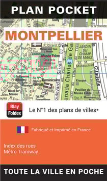Montpellier : plan pocket (édition 2023)