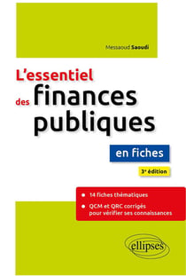 L'essentiel des finances publiques en fiches (3e édition)