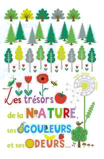 Les trésors de la nature - ses couleurs et ses odeurs