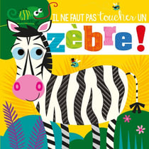 Il ne faut pas toucher : un zèbre !