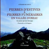 Pierres d'estives et pierre funéraires en vallée d'ossau : des pierres qui nous font signe