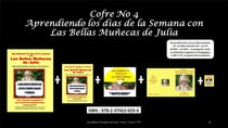 Aprendiendo los dias de la semana con las bellas muñecas de Julia
