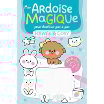 Mon ardoise magique pour dessiner pas à pas - kawaii - 60 dessins faciles
