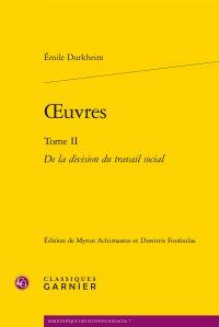 Oeuvres t.2 - de la division du travail social