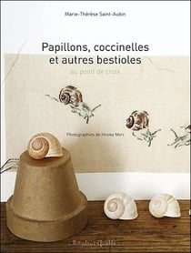 Petits animaux du jardin au point de croix