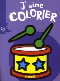 J'aime colorier - tambour