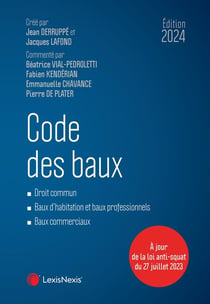 Code des baux (édition 2024)