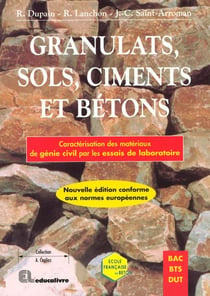 Granulats - sols et betons
