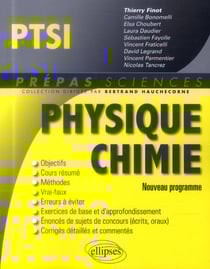 Physique-chimie ptsi - conforme au nouveau programme 2013
