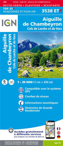 3538ETR - aiguille de Chambeyron, cols de Larche et de Vars