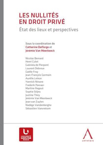 les nullités en droit privé