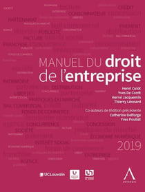 Manuel Du Droit De L'Entreprise