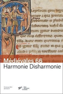 REVUE MEDIEVALES n.66 : harmonie, disharmonie