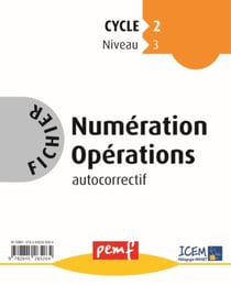 Fichier numération opérations - cycle 2, niveau 3 - maternelle grande section