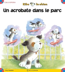 Kiko le chien - un acrobate dans le parc