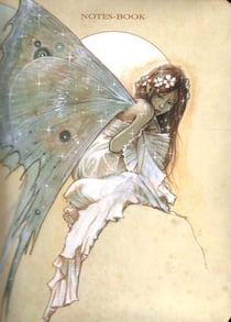 Notes-book - fée bleue