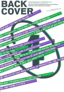 Back cover Tome 4 - design graphique, typographie, etc.