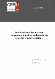 Les étudiants des classes moyennes sont-ils condamnés au système d pour étudier ?