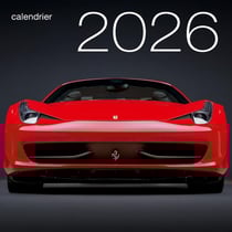 Calendrier mural : Voitures de rêve (édition 2026)