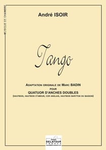Tango pour quatuor d'anches doubles