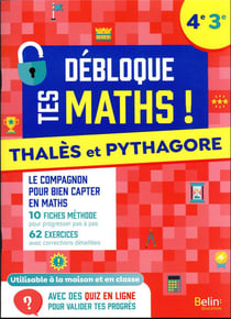 4e, 3e - Thalès et Pythagore (édition 2023)