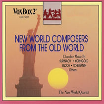 New World Composers From The Old World