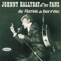 Johnny Hallyday et ses fans au festival de rock n' roll
