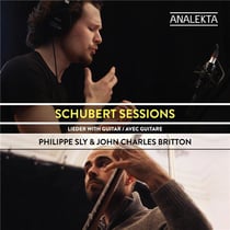 Schubert sessions. lieder avec guitare