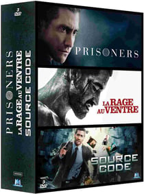 Coffret Jake Gyllenhaal : Prisoners + La rage au ventre + Source Code